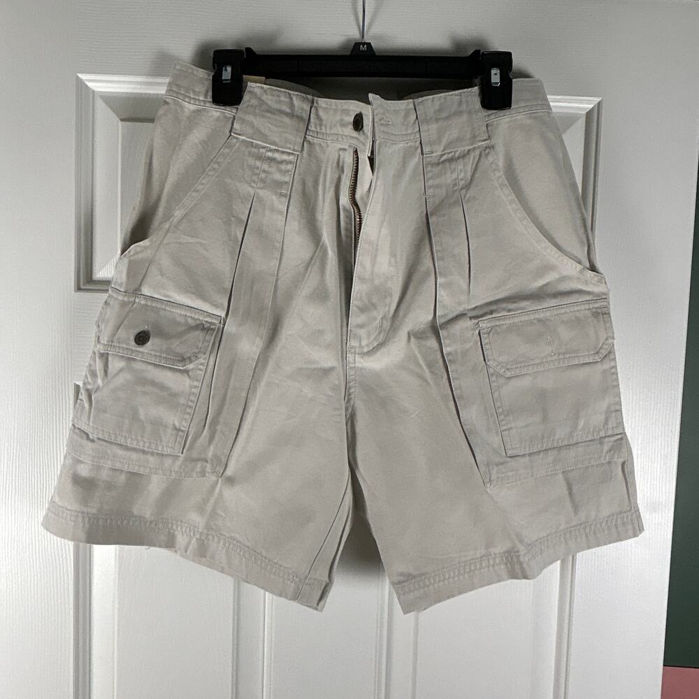 Eddie Bauer Cargo Shorts Mens Size 35 Khaki NWT